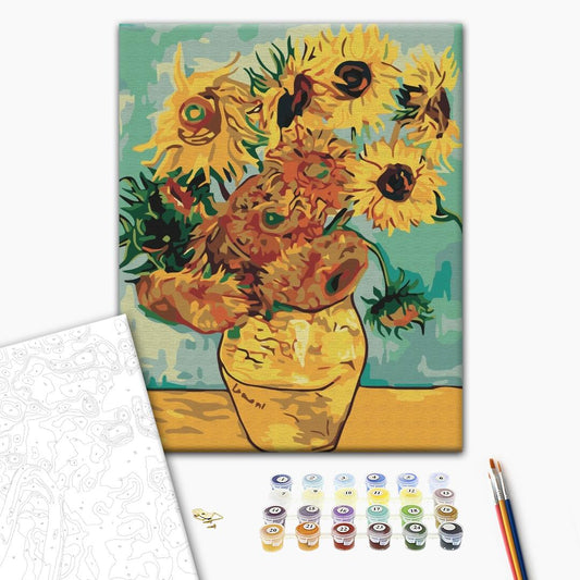 Tournesols. Van Gogh - Peinture par numéro