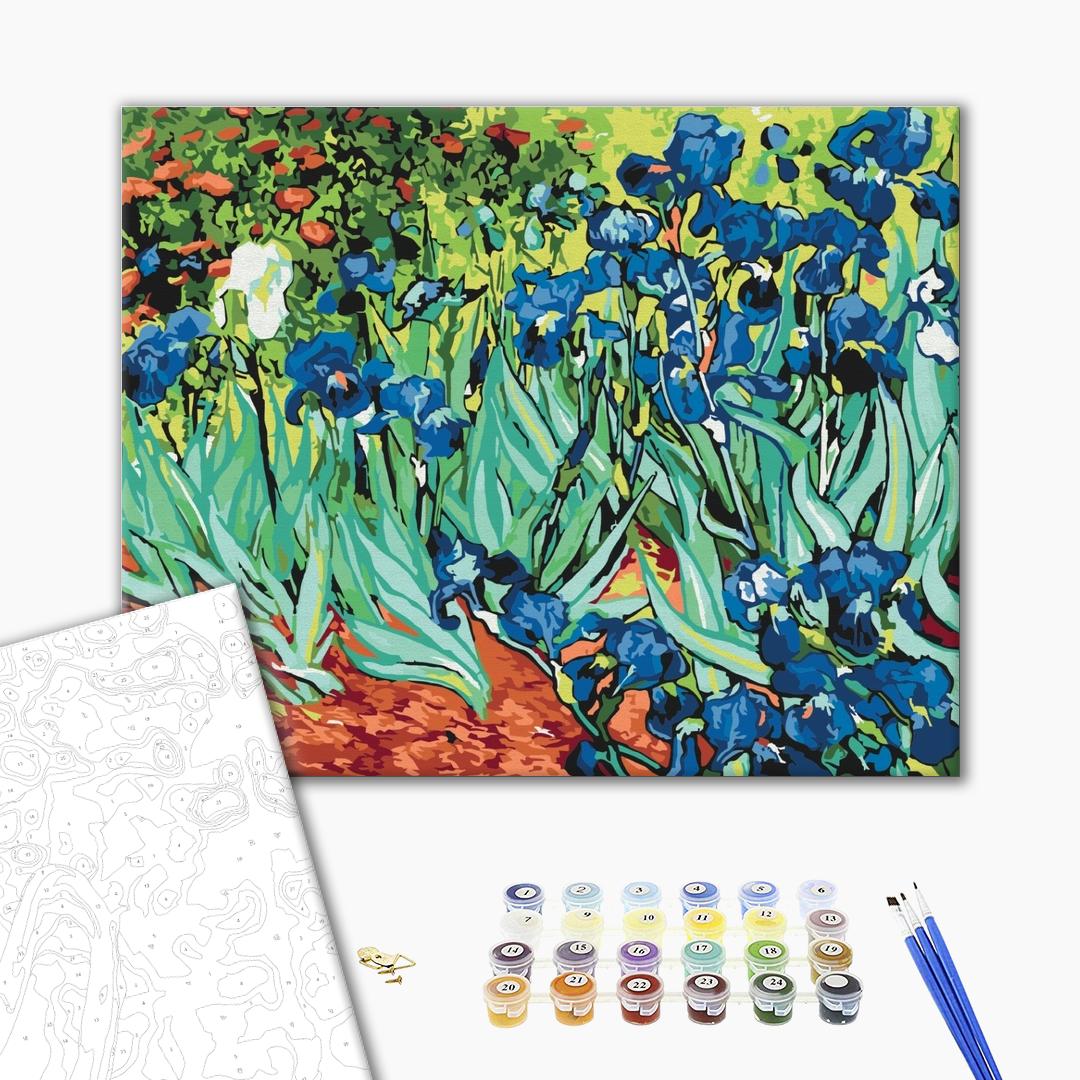 Iris. Van Gogh - Peinture par numéro