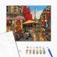Vie de rue à Paris - Peinture par numéro
