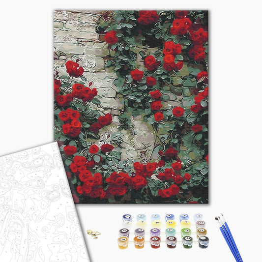 Fleurs à la maison - Peinture par numéro