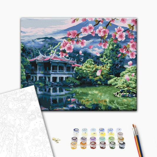 Breffe du Japon - Peinture par numéro