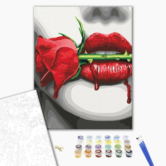 Épines de passion - Peinture par numéro