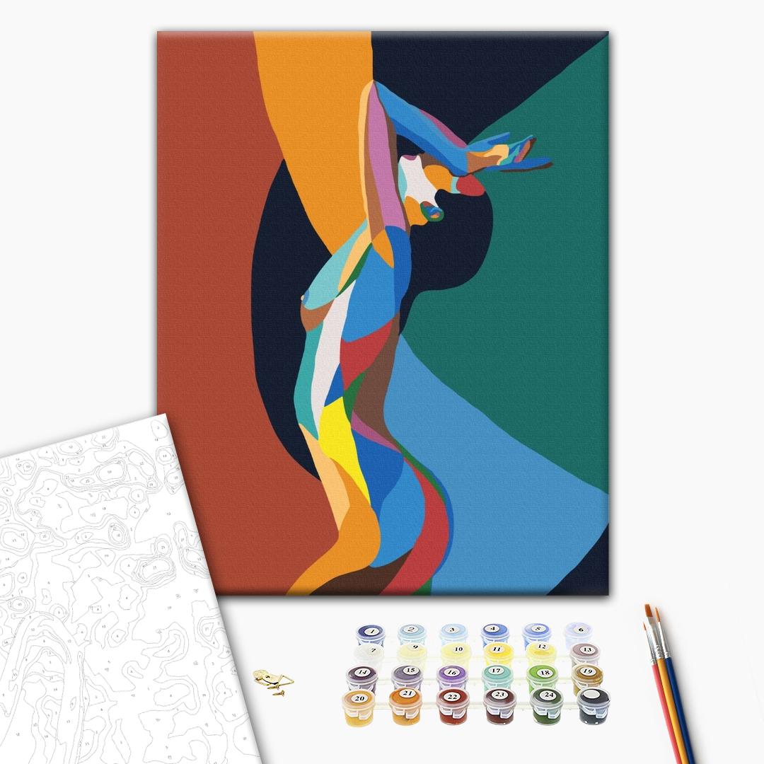 Arc-en-ciel - Peinture par numéro