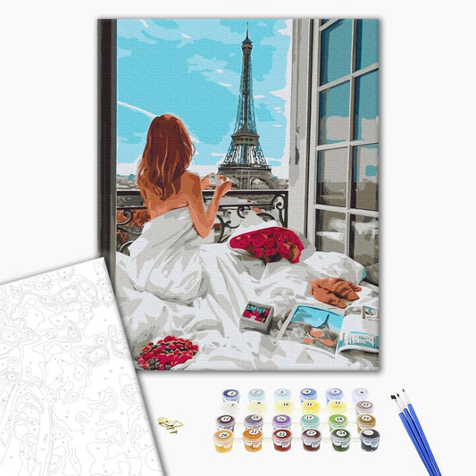 Morning Paris - Peinture par numéro