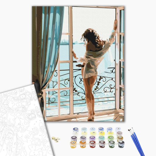 Matin séduisant - Peinture par numéro