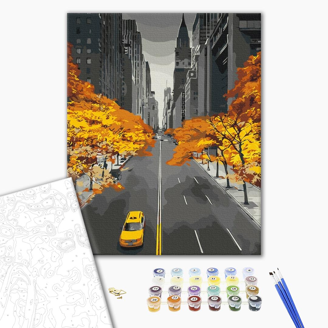 NEW YORK GOLD - Peinture par numéro