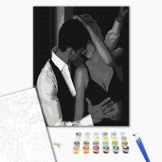Embrassé par la passion - Peinture par numéro