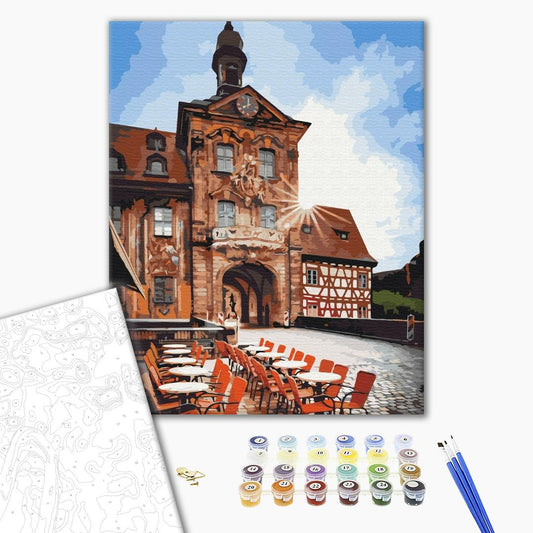 Bamberg Old Town Hall - Peinture par numéro