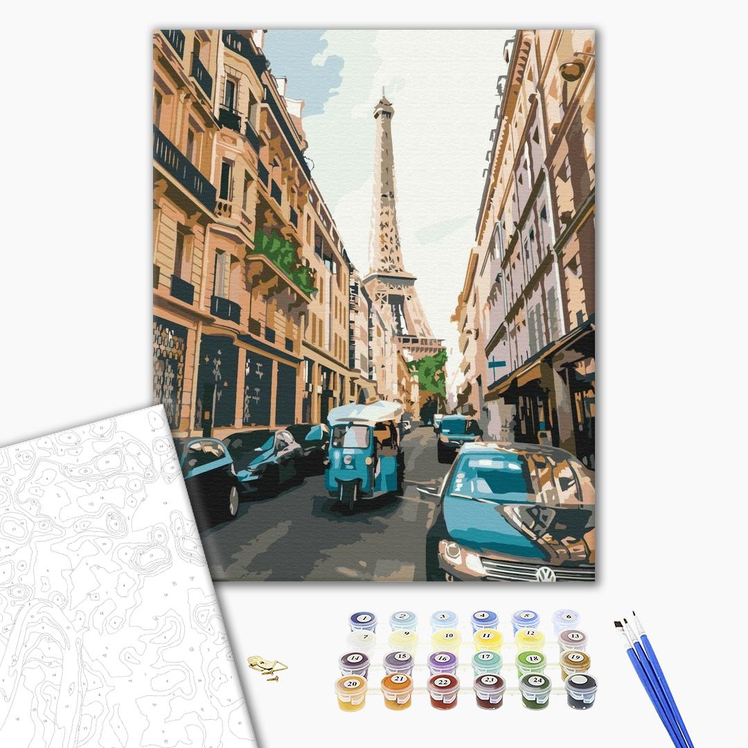 Paris touristique - Peinture par numéro