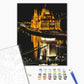 Budapest de nuit - Peinture par numéro
