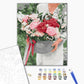 Fleurs en cadeau - Peinture par numéro