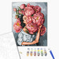 Dans un nuage de pivoines - Peinture par numéro