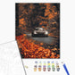 Route d'automne - Peinture par numéro