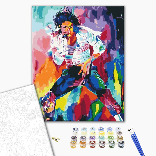 Michael Jackson - Peinture par numéro
