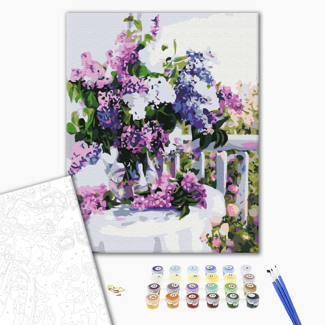 Lilas - Peinture par numéro