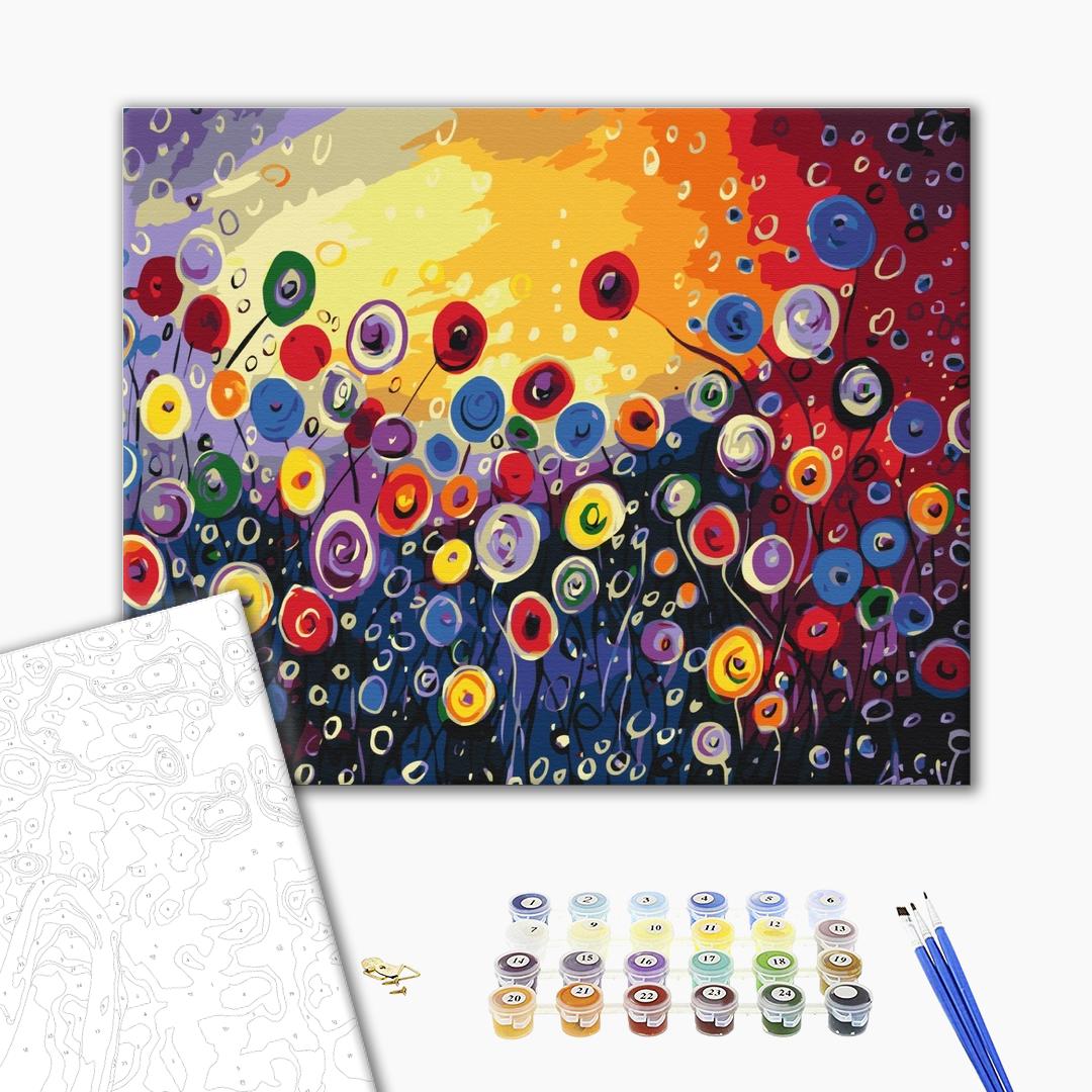 Jardin fantastique - Peinture par numéro