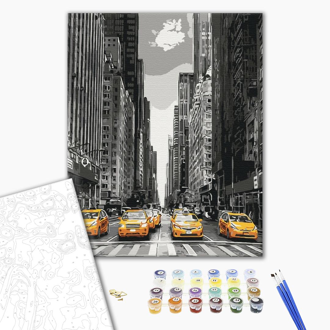 Taxi de New York - Peinture par numéro
