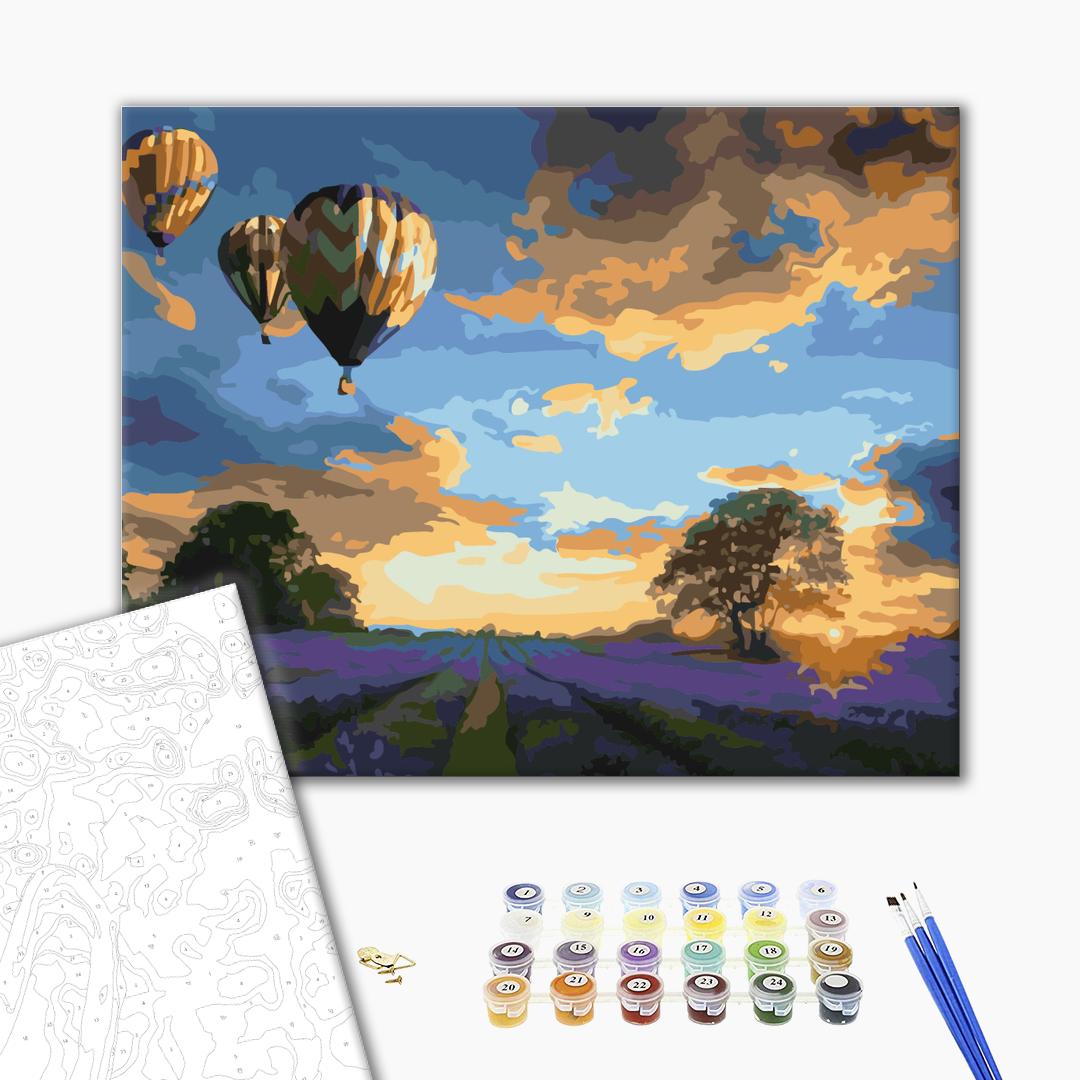 Vol de coucher - Peinture par numéro