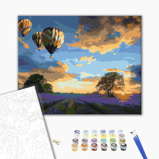 Vol de coucher - Peinture par numéro