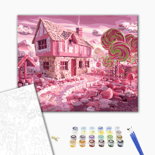 Bonbon country - Peinture par numéro