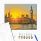 Palais de Westminster au soleil - Peinture par numéro