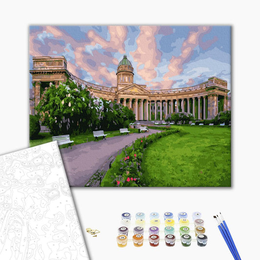 Cathédrale de Kazan - Peinture par numéro