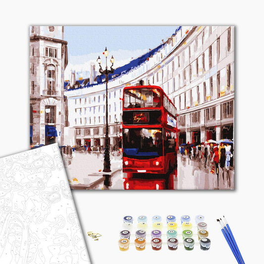 Voie de Londres - Peinture par numéro