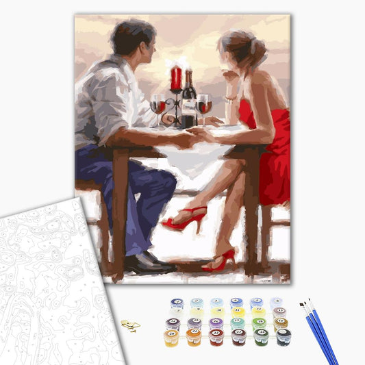 Date - Peinture par numéro