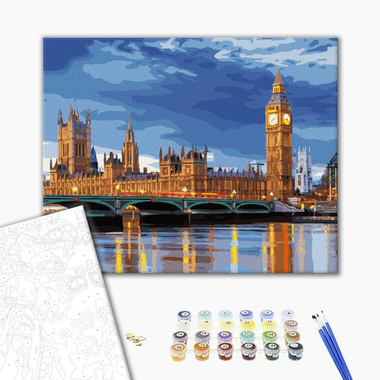 Belle journée à Londres - Peinture par numéro