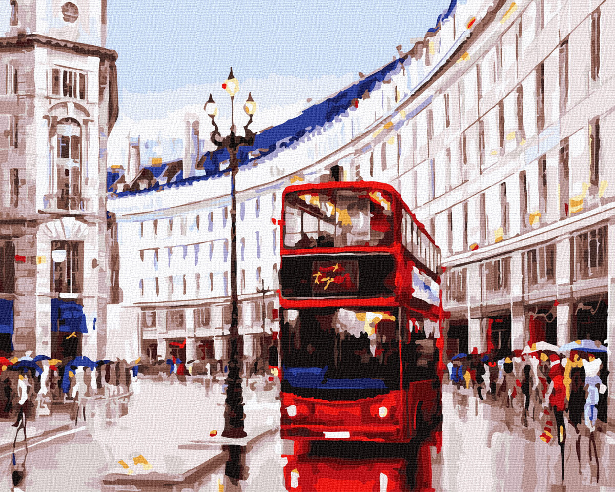 Voie de Londres - Peinture par numéro