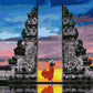 Voyageur à Bali - Peinture par numéro