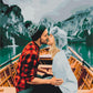 L'amour sur le lac Bryce - Peinture par numéro