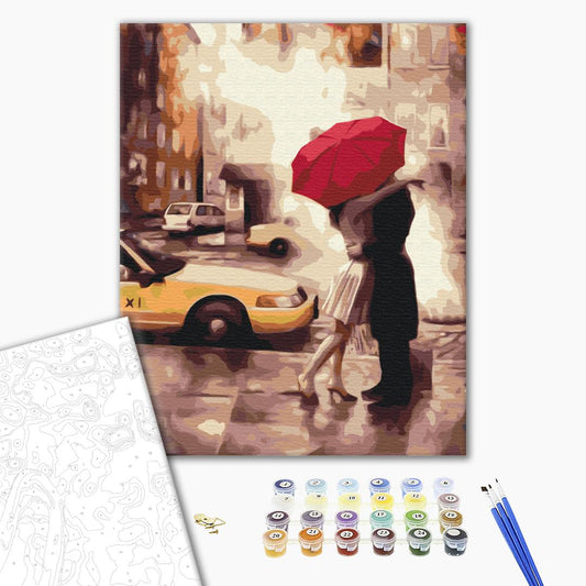 Amour à New York - Peinture par numéro - Peinture Souvenir