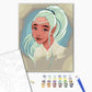 Art bleu - Peinture par numéro - Peinture Souvenir