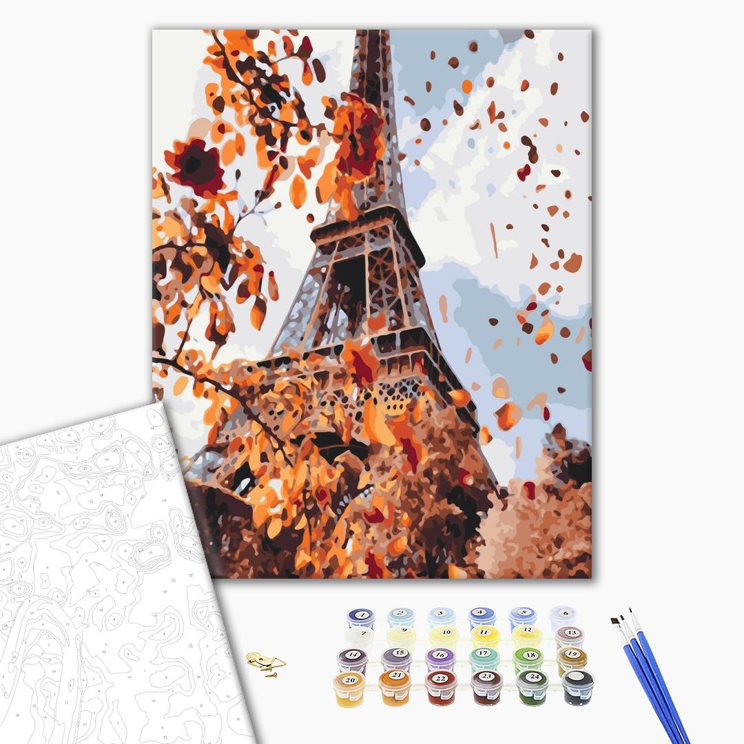 Automne à Paris - Peinture par numéro - Peinture Souvenir