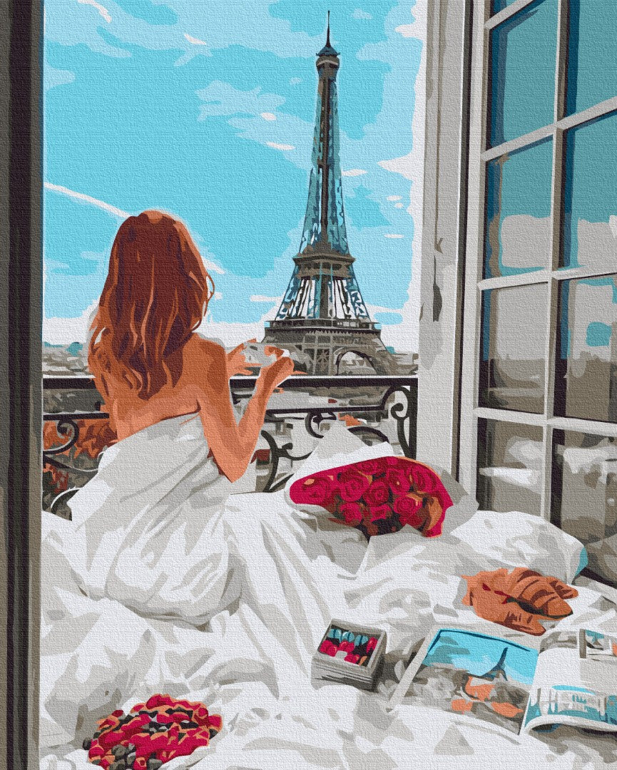 Morning Paris - Peinture par numéro