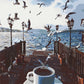 Mer de café - Peinture par numéro