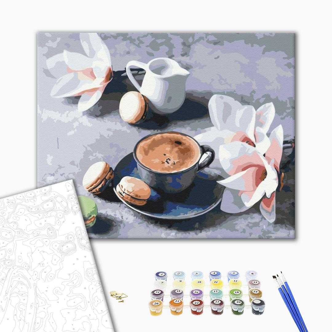 Café à la vanille - Peinture par numéro - Peinture Souvenir