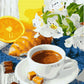 Café d'agrumes - Peinture par numéro