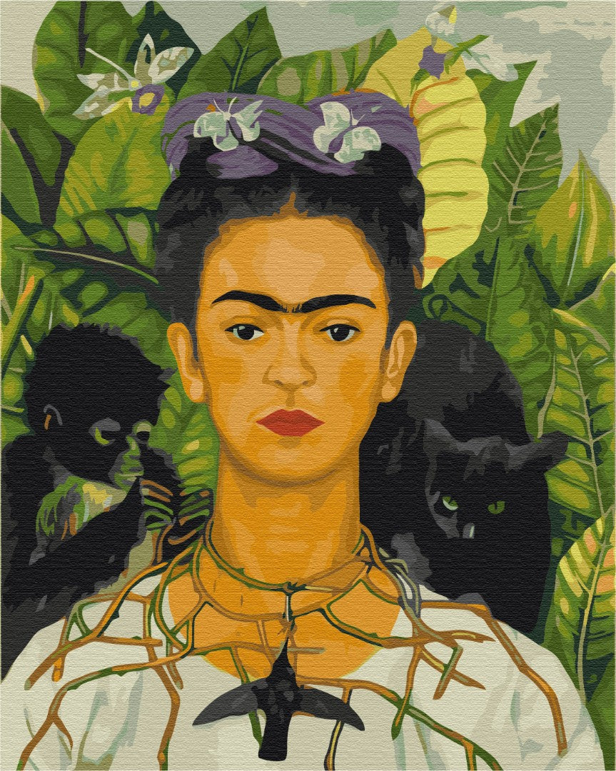 Frieda Kahlo. Autoportrait - Peinture par numéro