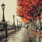 Boulevard d'automne - Peinture par numéro