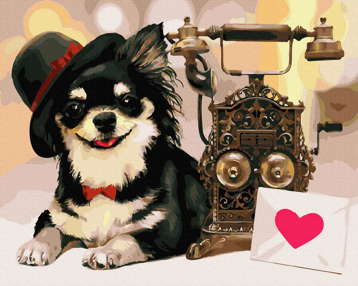 Cavalier - Peinture par numéro