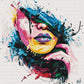 Fille colorée - Peinture par numéro