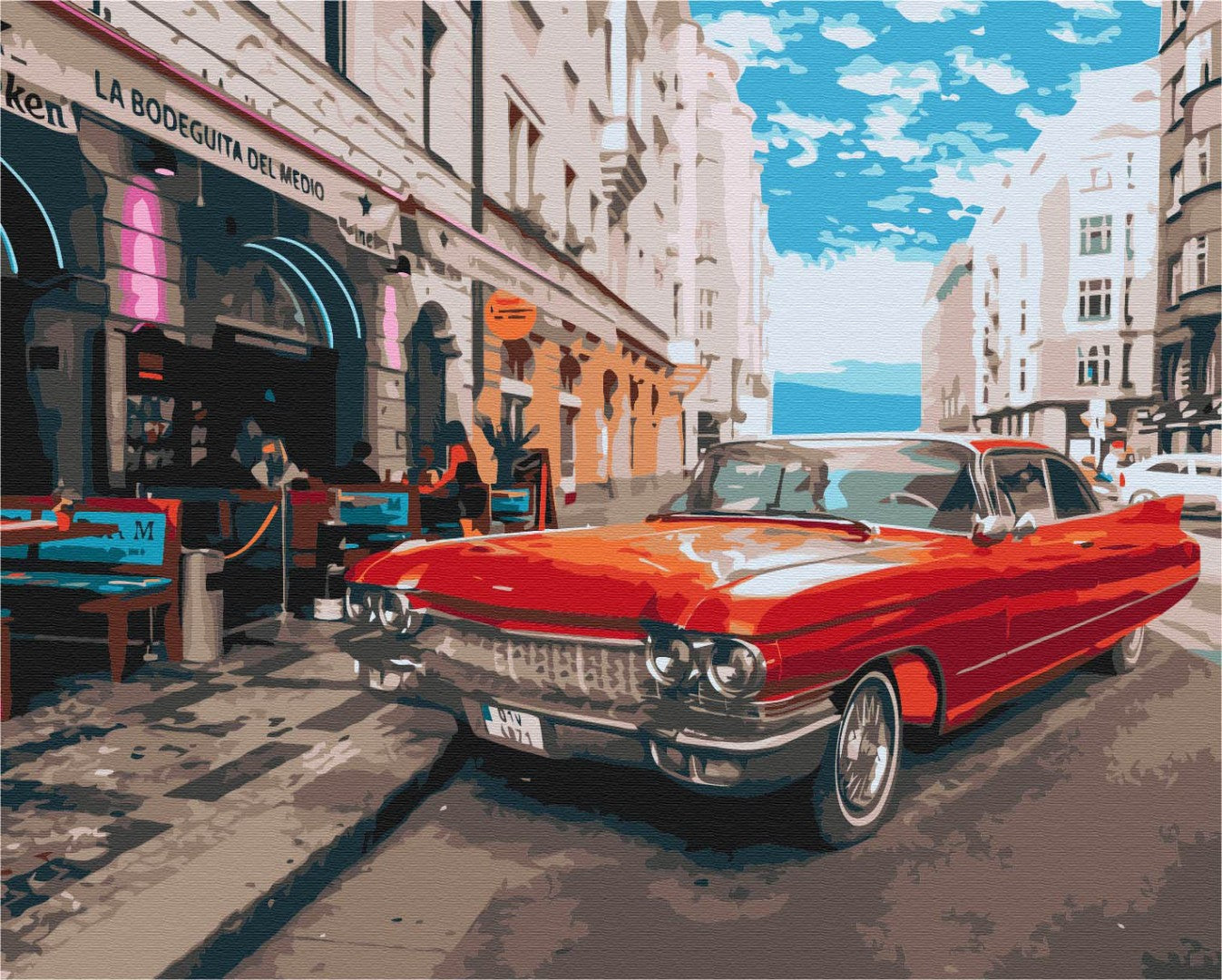 Red pour bonne chance - Peinture par numéro
