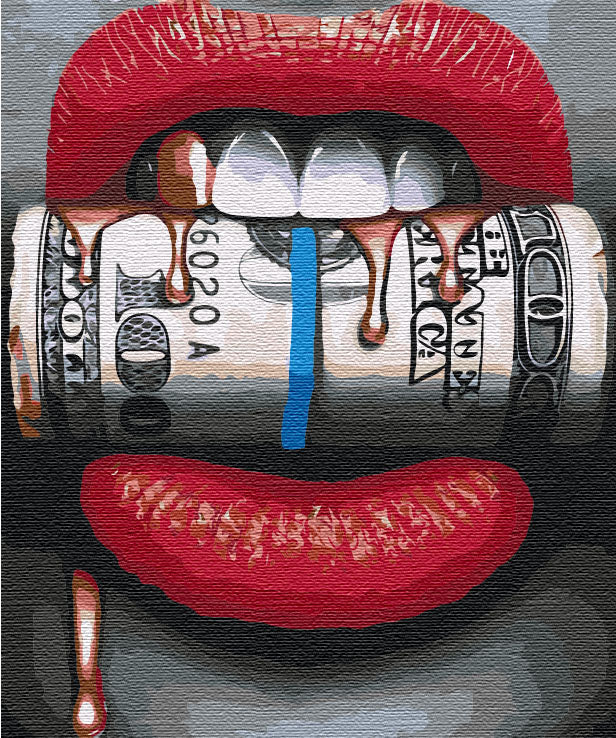Des flux de trésorerie - Peinture par numéro