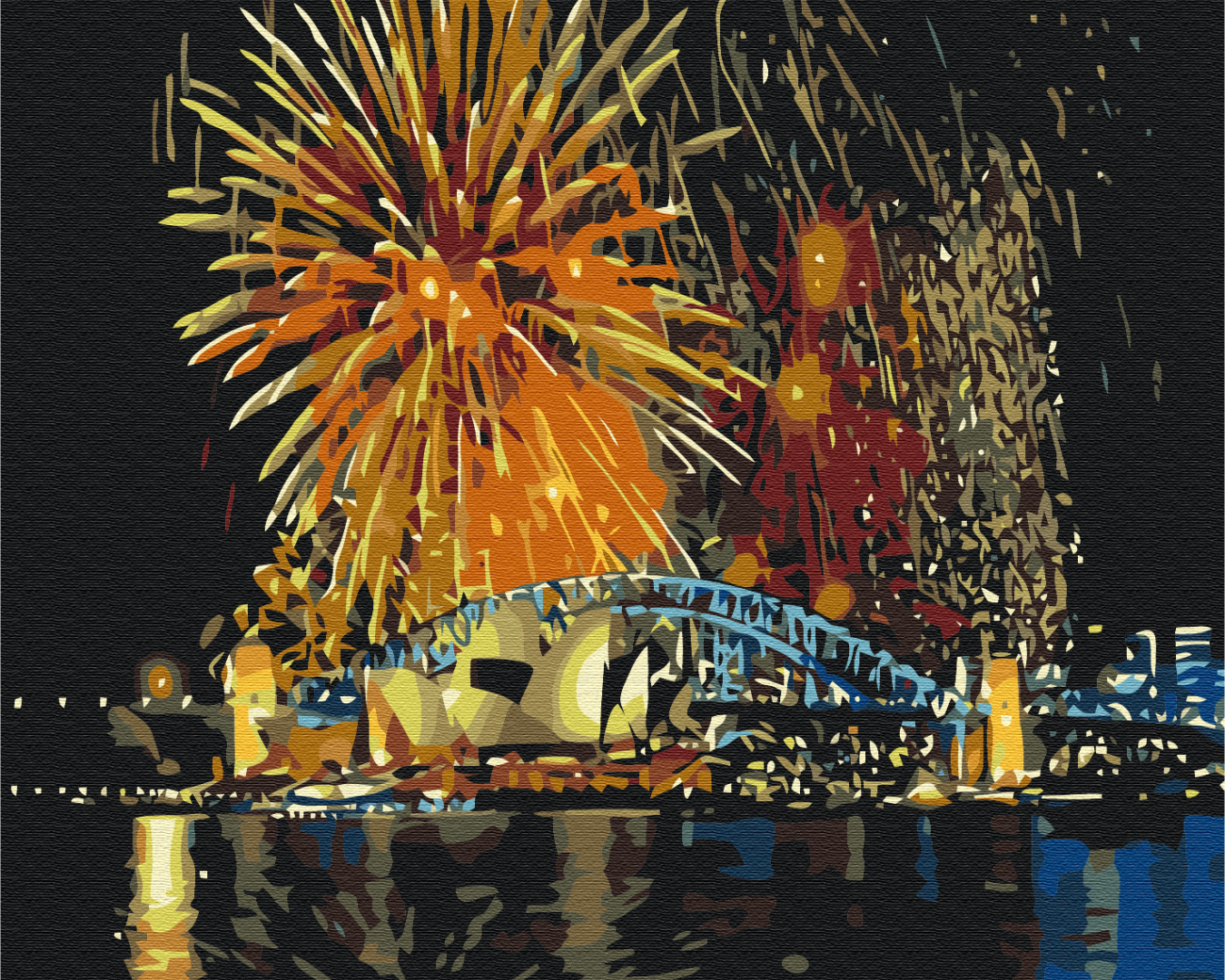 Sydney célèbre - Peinture par numéro