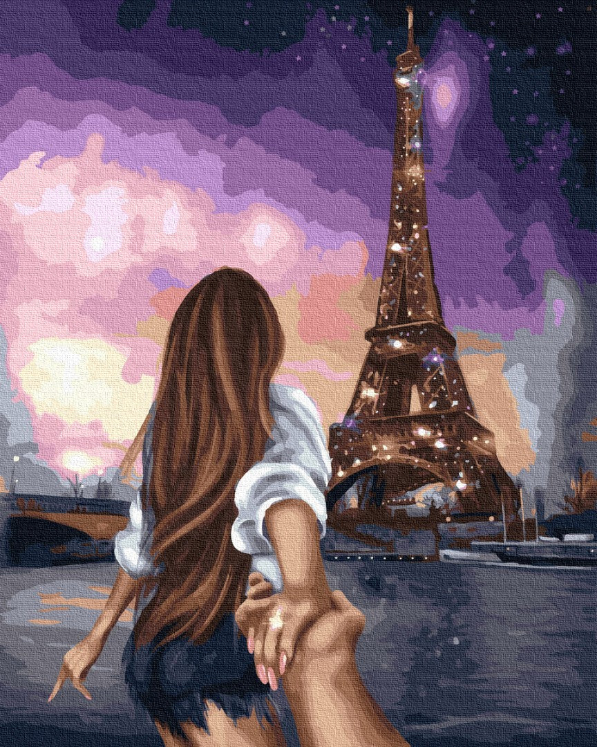 Dites Paris "Oui!" - Peinture par numéro